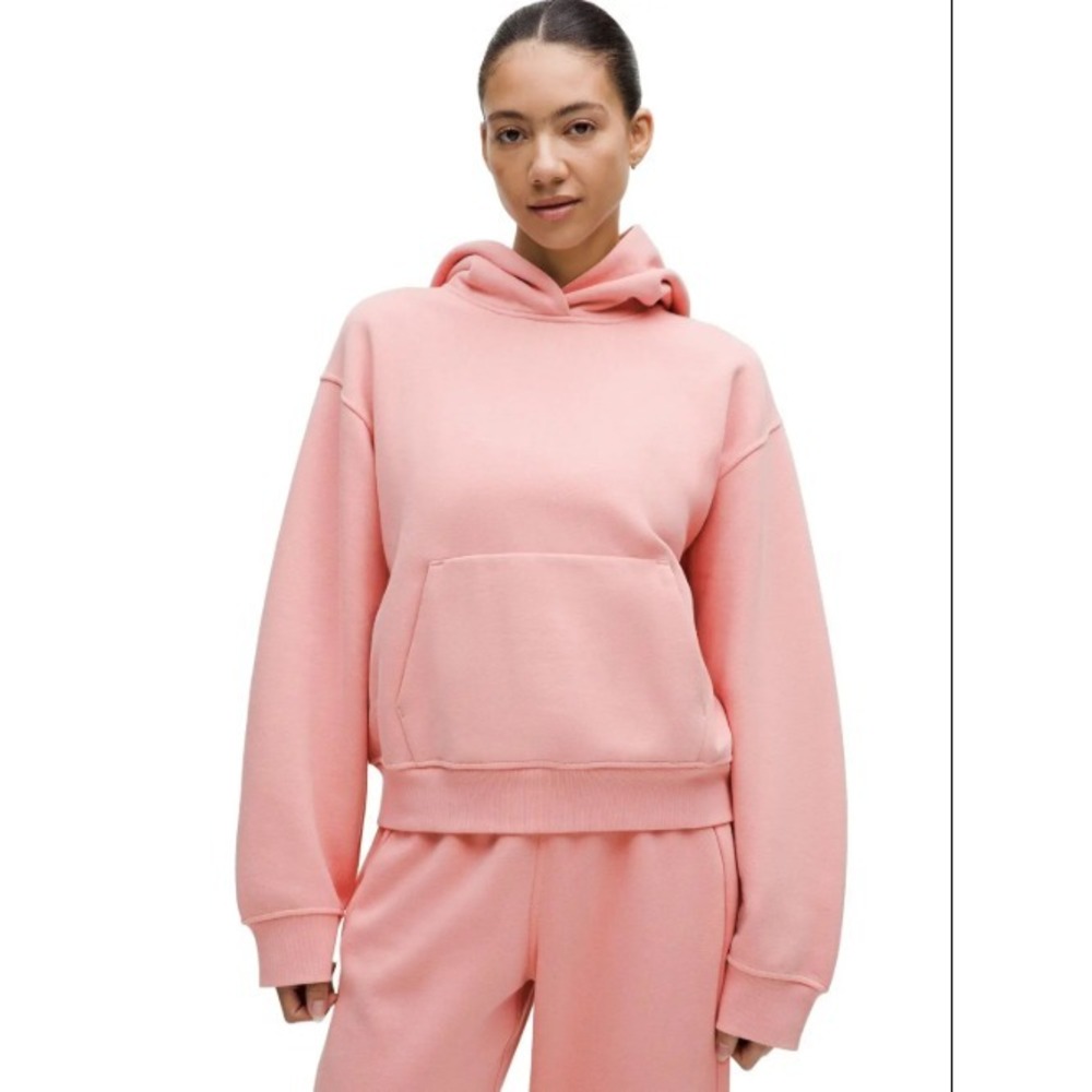 Lululemon-Women's Steady State Hoodie-Tea Rose